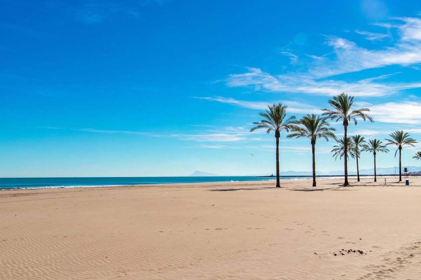 Royal Beach - Appartment With Sea View & Terrace Faro de Cullera Extérieur photo